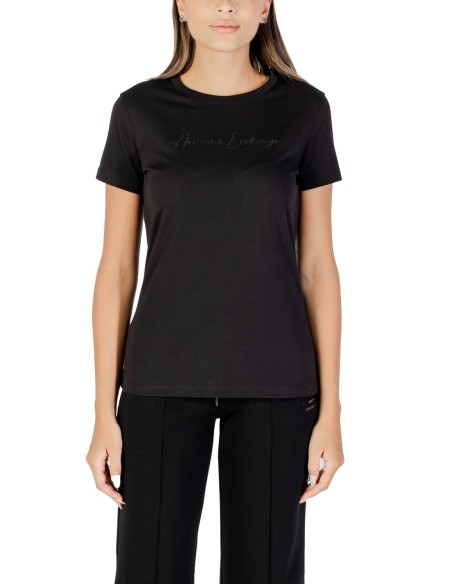 T?shirt femme Armani Exchange noir imprimé