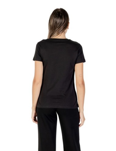T?shirt femme Armani Exchange noir imprimé