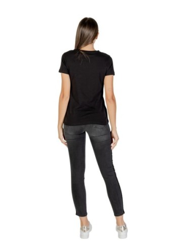 T?shirt femme Armani Exchange noir imprimé