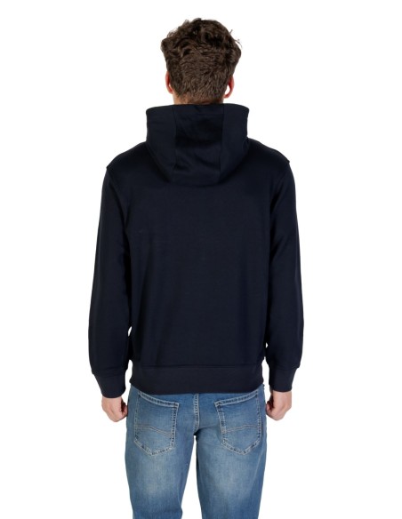 Sweat homme Armani Exchange bleu capuche