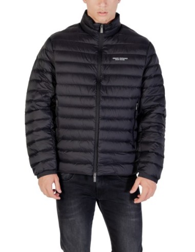 Veste homme Armani Exchange noire imprimé