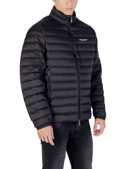Veste homme Armani Exchange noire imprimé