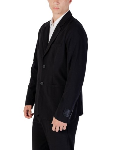 Veste homme Armani Exchange noire boutons