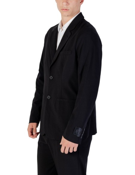 Veste homme Armani Exchange noire boutons