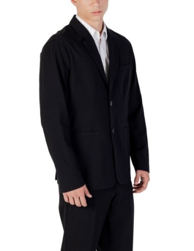 Veste homme Armani Exchange noire boutons