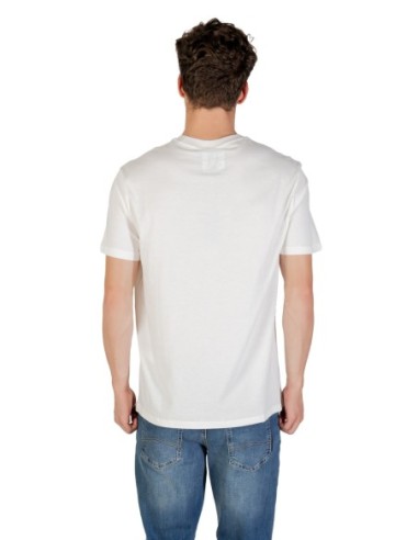 T?shirt homme Armani Exchange blanc imprimé