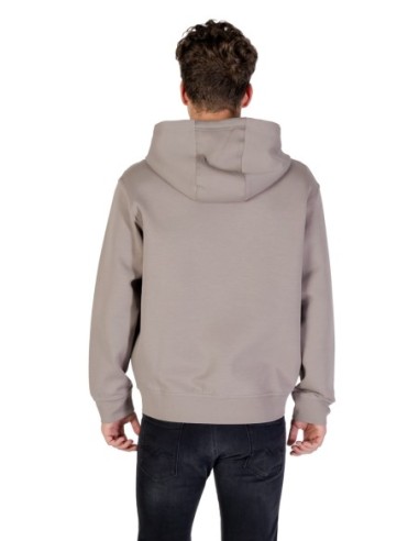 Sweat homme Armani Exchange gris capuche