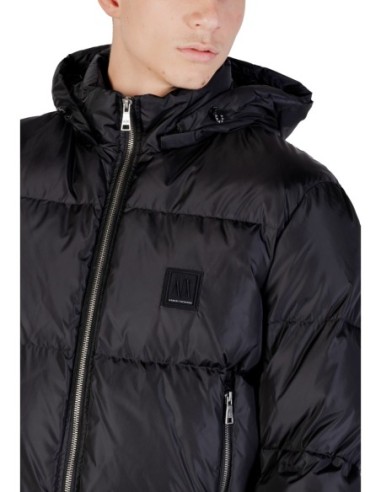 Veste homme Armani Exchange noire capuche