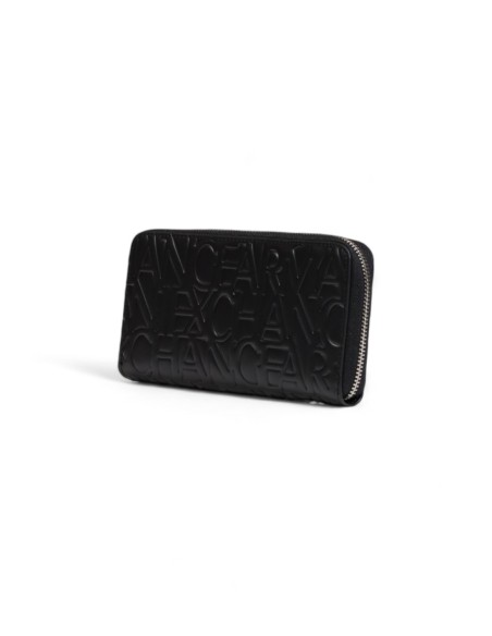 Portefeuille femme Armani Exchange noir