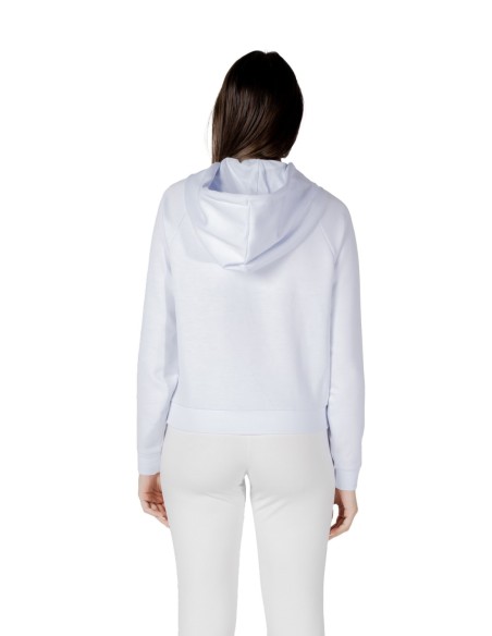 Sweat femme Armani Exchange blanc capuche