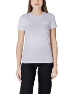 T?shirt femme Armani Exchange blanc coton