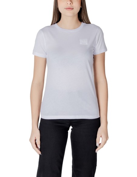 T?shirt femme Armani Exchange blanc coton