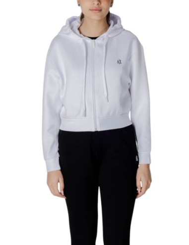 Sweat femme blanc capuche Armani Exchange