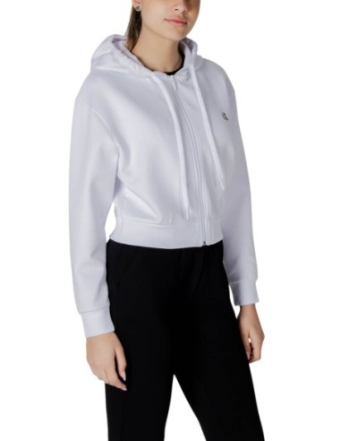 Sweat femme blanc capuche Armani Exchange