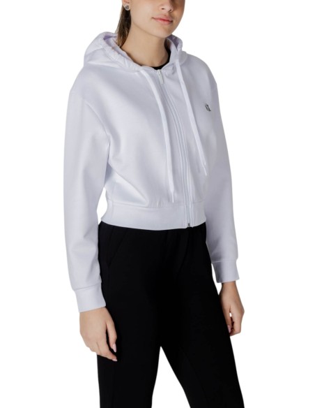 Sweat femme blanc capuche Armani Exchange