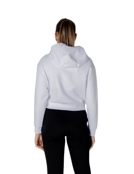 Sweat femme blanc capuche Armani Exchange