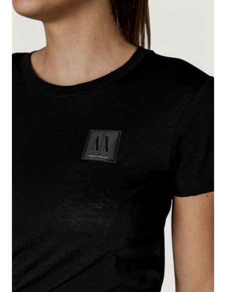 T?shirt femme noir Armani Exchange
