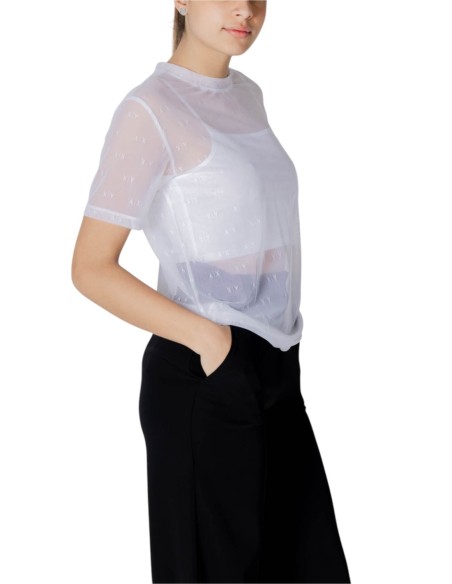 T?shirt femme blanc Armani Exchange