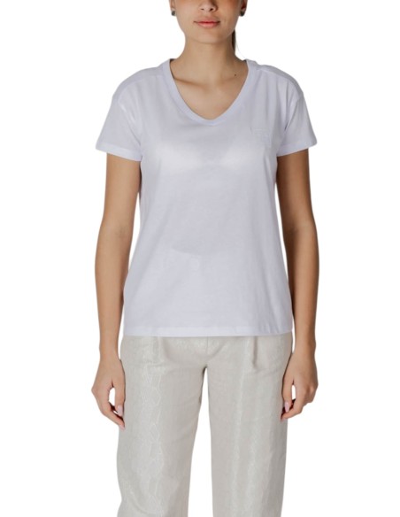 T?shirt femme blanc V Armani Exchange