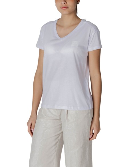 T?shirt femme blanc V Armani Exchange