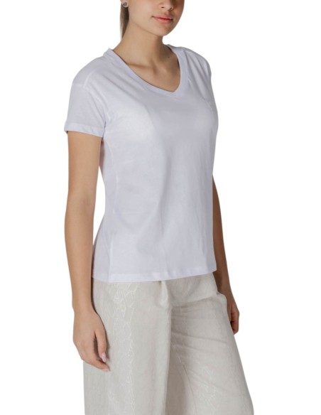 T?shirt femme blanc V Armani Exchange