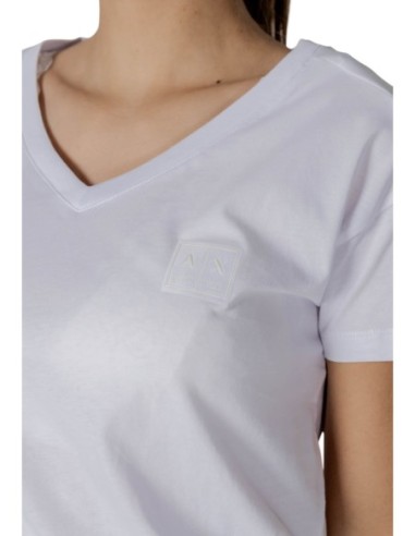 T?shirt femme blanc V Armani Exchange