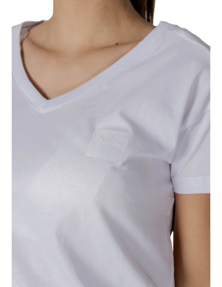 T?shirt femme blanc V Armani Exchange