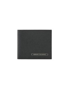 Portefeuille homme noir Armani Exchange
