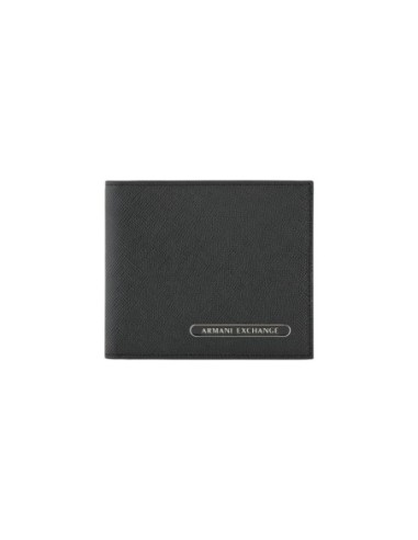 Portefeuille homme noir Armani Exchange
