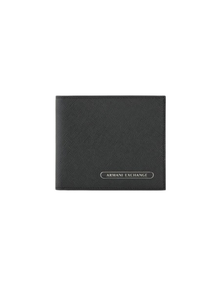 Portefeuille homme noir Armani Exchange