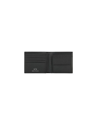 Portefeuille homme noir Armani Exchange