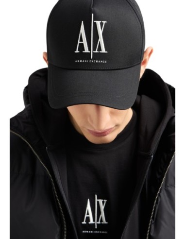 Casquette homme noire Armani Exchange