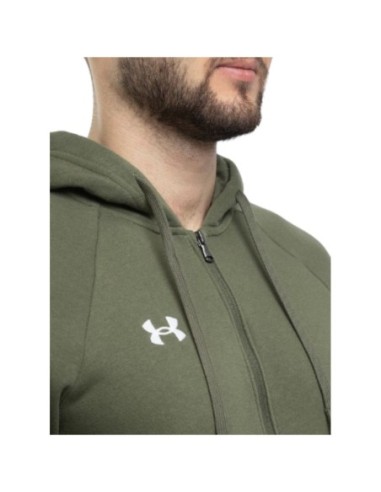Sweat homme vert capuche Under Armour