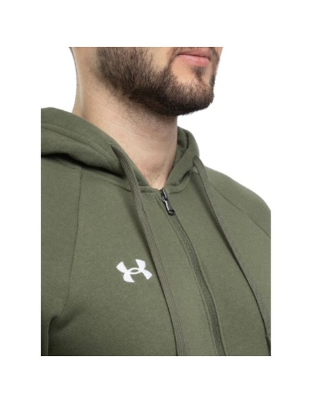 Sweat homme vert capuche Under Armour