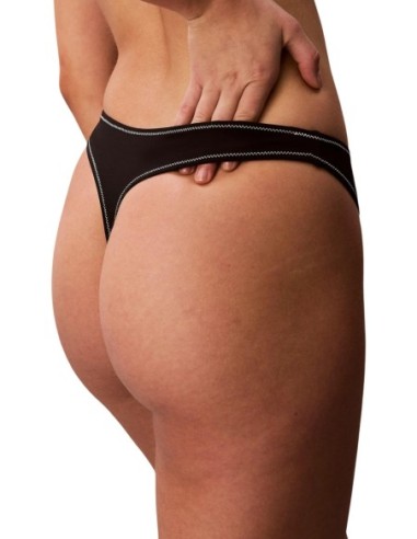 String femme noir Calvin Klein Underwear