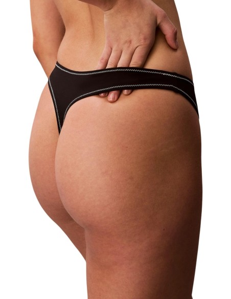 String femme noir Calvin Klein Underwear