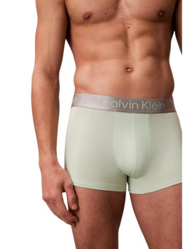 Boxer court homme vert CK – lot de 3 Edition IN moderne