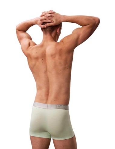 Boxer court homme vert CK – lot de 3 Edition IN moderne