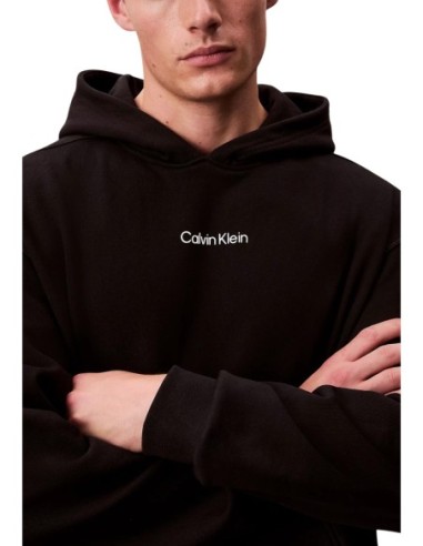 Sweat homme noir capuche Calvin Klein Sport