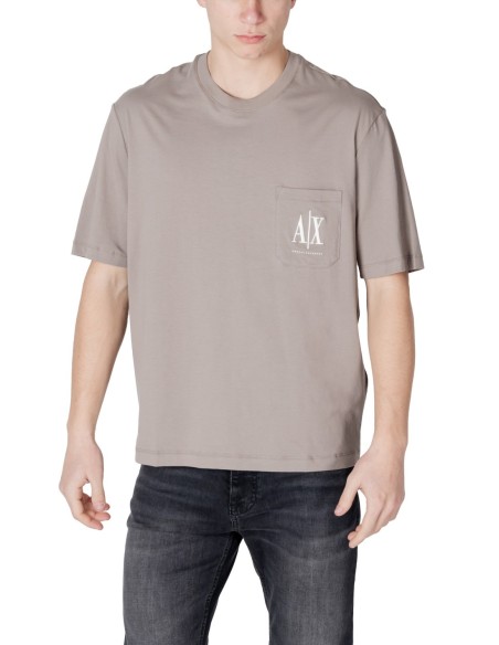 T?shirt homme marron Armani Exchange