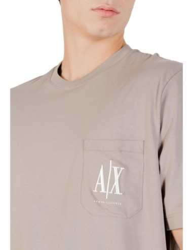 T?shirt homme marron Armani Exchange