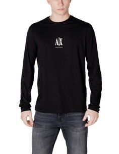 T?shirt homme noir imprimé Armani Exchange