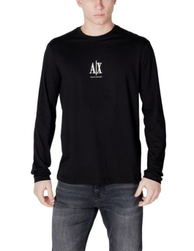 T?shirt homme noir imprimé Armani Exchange
