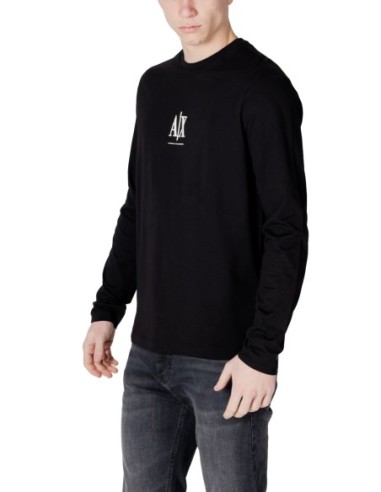 T?shirt homme noir imprimé Armani Exchange