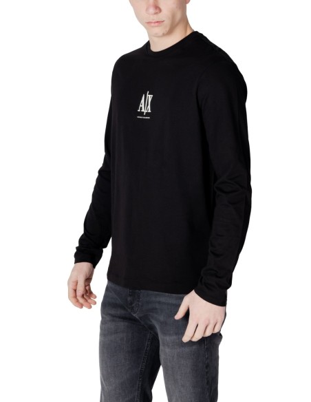 T?shirt homme noir imprimé Armani Exchange