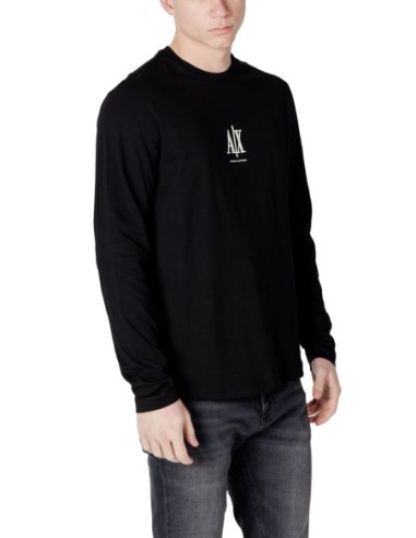 T?shirt homme noir imprimé Armani Exchange