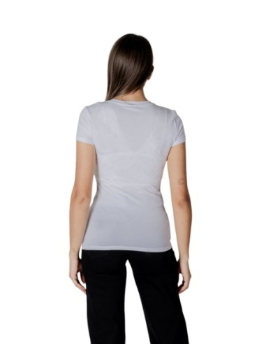 T?shirt femme blanc imprimé Armani Exchange