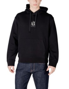 Sweat homme noir capuche Armani Exchange