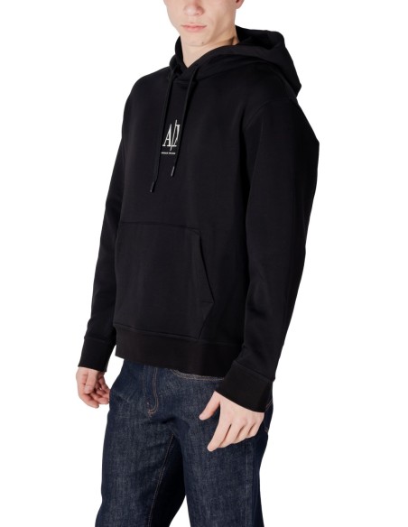 Sweat homme noir capuche Armani Exchange