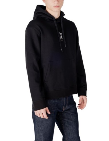 Sweat homme noir capuche Armani Exchange
